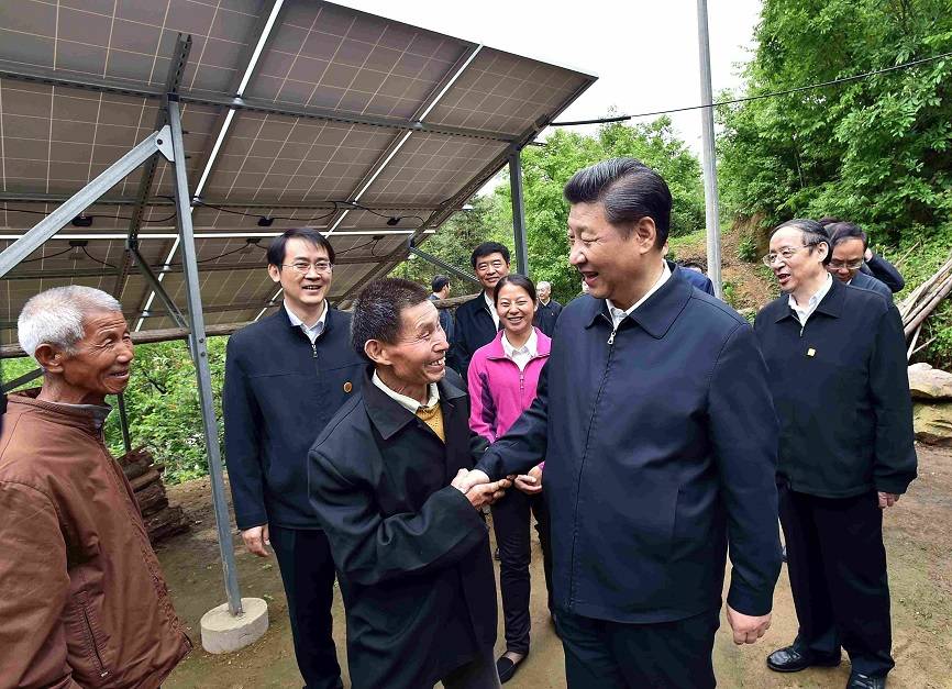 安徽金寨1.8MW光伏扶贫电站项目