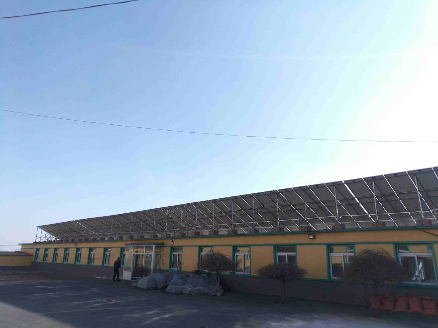 辽宁海城敬老院0.74MW光伏扶贫电站群项目